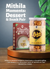 Mithila Moments: Dessert & Snack Pair